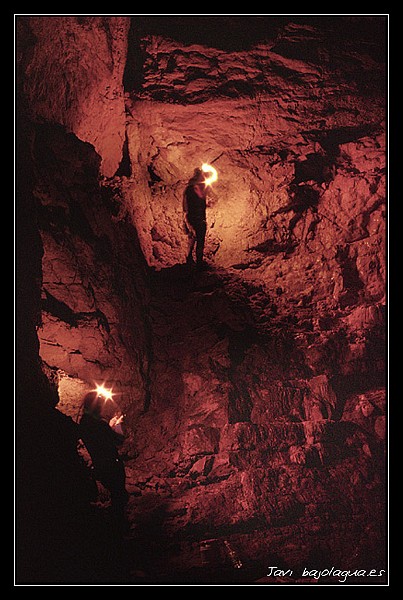 Fotografía en cuevas